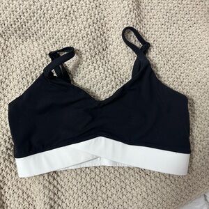 JoyLab Black and White Sports Bra